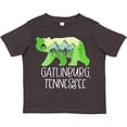 thumbnail image 3 of Inktastic Gatlinburg, Tennessee- Mountains and Bear Shape Boys or Girls Toddler T-Shirt, 3 of 5