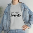 thumbnail image 7 of Think Happy Thoughts Inspirational Optimistic  Gildan Unisex Cotton Tee, 7 of 7