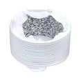 thumbnail image 4 of Dryer Vent Tube Flexible Dryer Vent Tubing 19 Feet Long Aluminum Foil Ducting Green Houses Laundry Room Heating and Cooling 4.53inch, 4 of 8