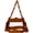 Brown, variant on Women Clear Crossbody Bag Stadium Approved Clear Clutch Purse Handbag Cute Crossbody transparent Bag Clear Satchel Bag