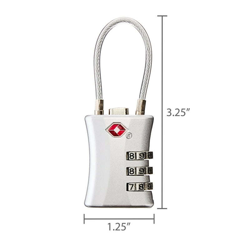 Cadenas à Combinaison 3 Chiffres American Tourister Pour Bagages - Neuf