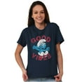 thumbnail image 3 of Smurfs Cartoon Positivity Quote Men's Graphic T Shirt Tees Brisco Brands 3X, 3 of 6