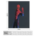 thumbnail image 2 of Spider-Man Throw Blanket Cute Flannel Anime for Girls Boys Men Women, 2 of 7