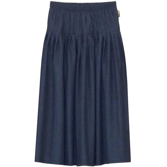 Girl's Original BIZ Style Long Denim Skirt