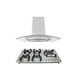 thumbnail image 1 of Combo Parrilla y Campana SUPRA 5 Quemadores Acero Inoxidable C9-10-SS 90 cm, 1 of 5