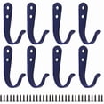 thumbnail image 2 of 20Pcs Creative Single Wall Mounted Hook, Decorative Coat & Hat Rack Hanger for Entryway Kitchen Bathroom Storage Aesthetic Home Improvement Dark Blue, 2 of 6