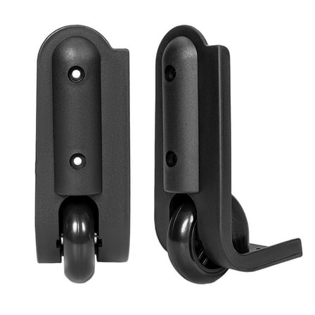 FEAMOS 1 Pair Suitcase Wheels Replacement Luggages Wheels PVC Spare Castor Luaggages Replacement Wheels for Suitcase Repair