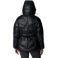 thumbnail image 3 of Columbia Women's Peak to Park II Insulated Hooded Jacket ( Black Gunmetal , S ), 3 of 7