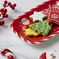 thumbnail image 3 of Cook With Color Holiday Cookie Trays, Set of 2 – Festive Baking & Serving Trays for Christmas Cookies & Treats, 3 of 5