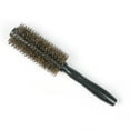 thumbnail image 1 of Cepillo de pelo redondo con cerdas naturales de jabalí y nailon, cepillo redondo de 2 pulgadas de diámetro, estilo secado con secador y cabello rizado (16 filas), 1 of 5