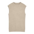 thumbnail image 3 of Maplenight Sweater Vests for Women Sleeveless V Neck Knit Sweaters Summer Casual Loose Fit Womens Tops, 3 of 6