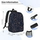 thumbnail image 5 of Easygdp Copper-Gold Gloss Outline Flower Mochila Ligera de 15 Pulgadas para Estudiantes, Mochila Cómoda para la Escuela y Viajes, Correas Ajustables, 5 of 6