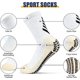 thumbnail image 3 of 3 Pares Calcetines Deportivos Antideslizantes Calcetines de Fútbol Transpirables para Hombre Calcetines Deportivos Calcetines Antiampollas de Compresión Senderismo, Trekking, Baloncesto, 3 of 5