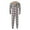Gray-Dad, variant on Odeerbi Christmas Onesie Pajamas for Family Holiday Sleep Jumpsuit Long Sleeve Family Christmas Pajamas Matching Sets Mom Fashion Lattice Print Plush Jumpsuit Sleepwear PJs Set Gray