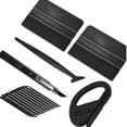 thumbnail image 1 of 15Pcs Window Film Tinting Tools Velvet Felt Scraper Carving Knife Safe Cutter Professional Car Vinyl Wrap Installation Kit black, 1 of 5