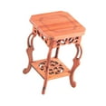 thumbnail image 3 of koolsoo Fishbowl Rack 8 x 8 cm Shop Decor Plant Display Stand for Patio Pots Outdoor Brown, 3 of 9