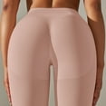 thumbnail image 7 of qolati Leggings for Women Booty High Waisted Tummy Control Yoga Pants Seamless Scrunch Butt Lifting Workout Contours Ruched Tights, 7 of 7