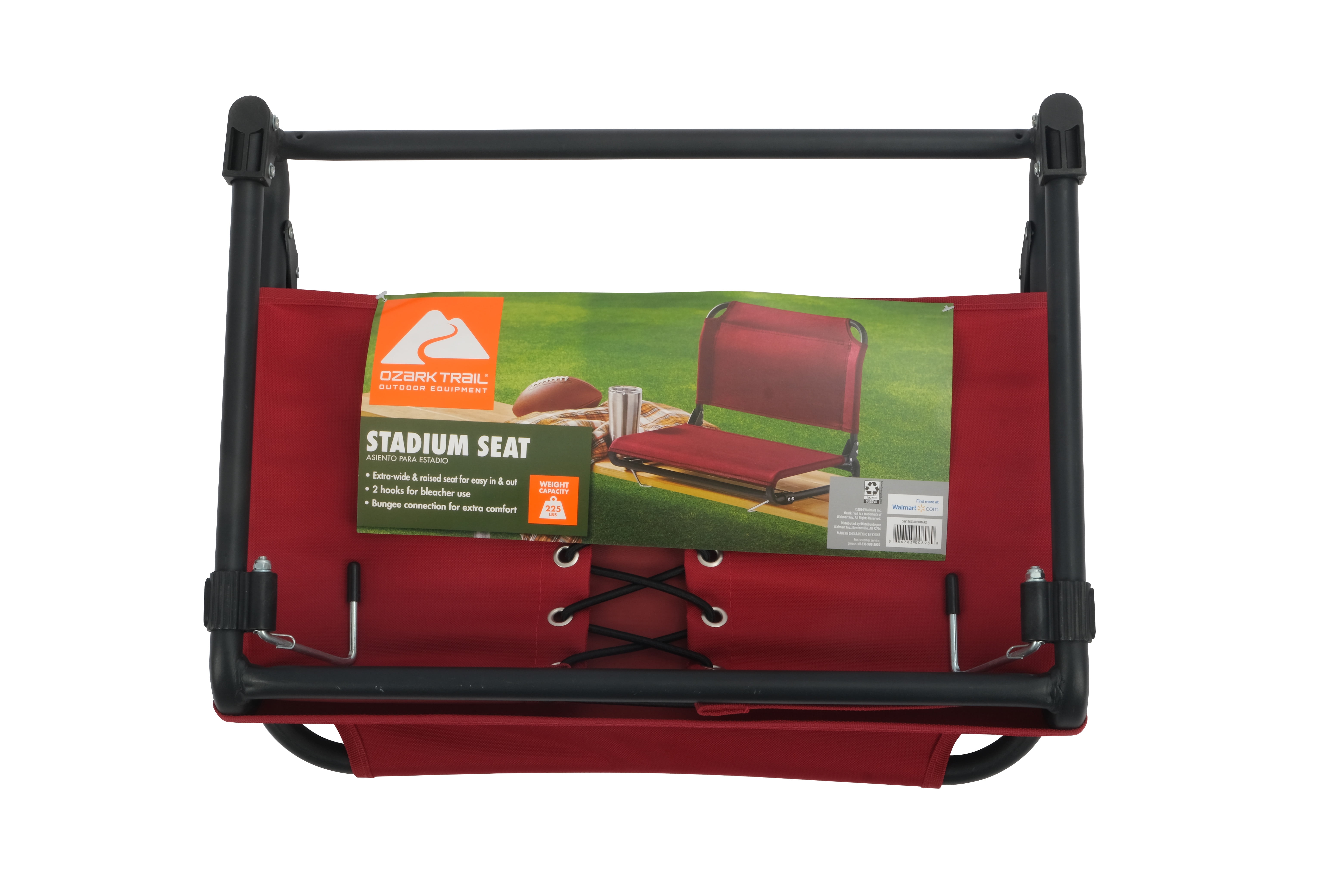 Ozark Trail Stadium Seat Red Mark
