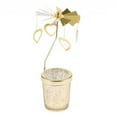 thumbnail image 2 of AMERTEER Auto Rotating Tea Light Votive Candle Holder Home Decoration -Star, 2 of 8