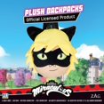 thumbnail image 2 of Miraculous Cat Nior Plush School Backpack 12 jugable, 2 of 3