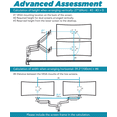 thumbnail image 4 of ULTRARM Heavy Duty Extension Arm [Accessory Only - Requires MA20P-S Single Monitor Arm for Use] Dual 49" Vertical Stacked Monitor Mount Height Adjustable - 100x100 VESA Mount, Black, MA20P-A, 4 of 8