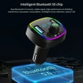 thumbnail image 4 of PEONAVET A Fm A Fm Car Bluetooth Receiver Charger, Lossless Sound Quality FM Transmitter Card, Car MP3 Bluetooth Player, 4 of 9