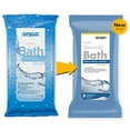 thumbnail image 2 of Essential Comfort Bath Cleansing Washcloths - 1 Package, 8 Cloths - No Rinse Bathing Wipes, Ultra-Soft and Thick Heavyweight Cloth, Light Fragrance…, 2 of 6