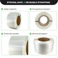 thumbnail image 5 of IDL Packaging 1 1/4" Heavy Duty Composite Cord Strapping Roll, 820' Length, 3300 lb. Break Strength, 8 x 8 Core, 5 of 7