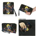 thumbnail image 4 of ZUXONGSY Frog Moon Mushroom Print Large Capacity Shopping Tote for Women Waterproof Handbag and Wallet Set Handbag with Matching Wallet for Shopping Work, 4 of 4