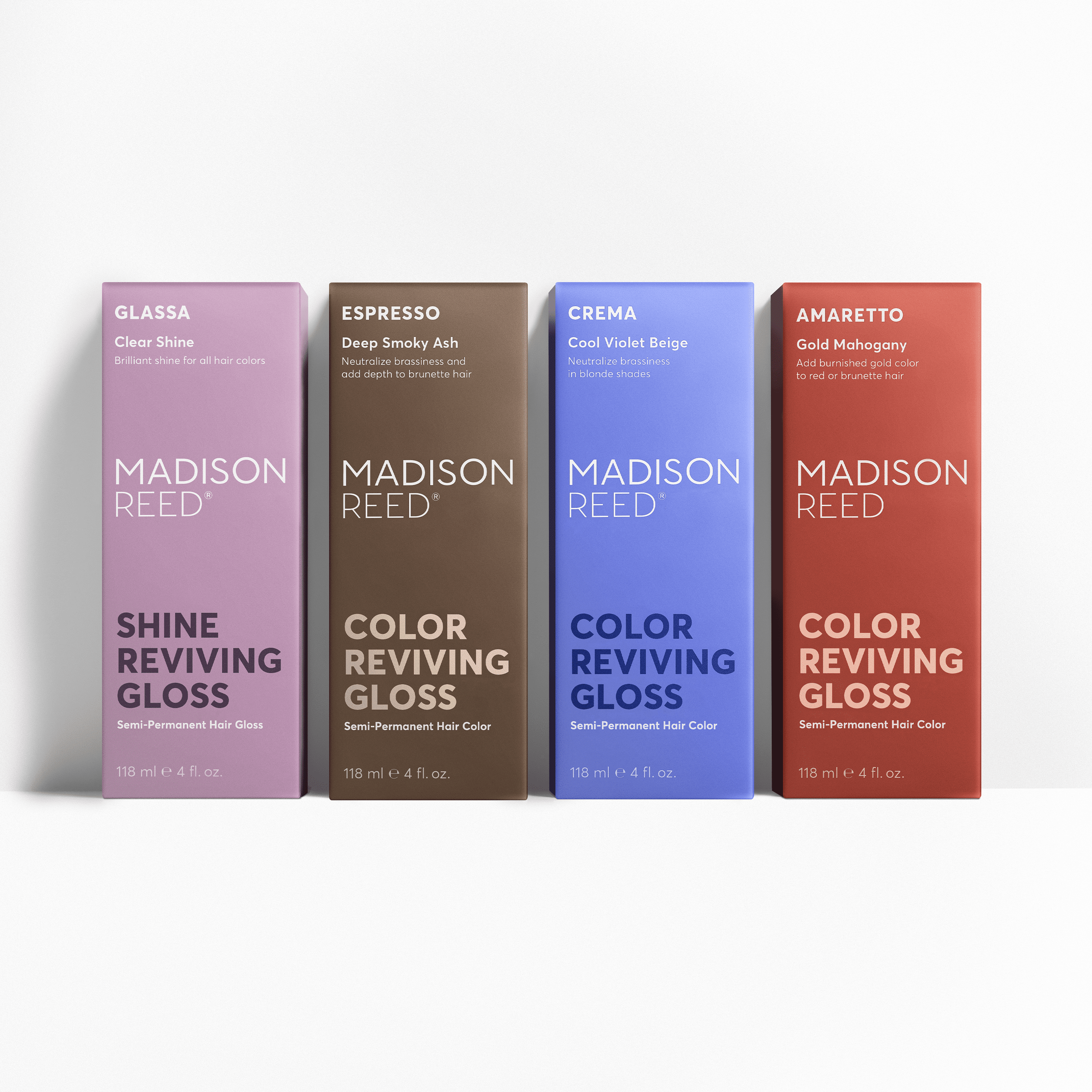 Madison Reed Color Reviving Gloss, Clear Shine Hair Gloss, Glassa (Clear), 4 fl oz