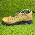thumbnail image 2 of Ni-k-e Air More Money Mens Size 9.5 Metallic Gold Black Athletic Shoes Sneakers, 2 of 6