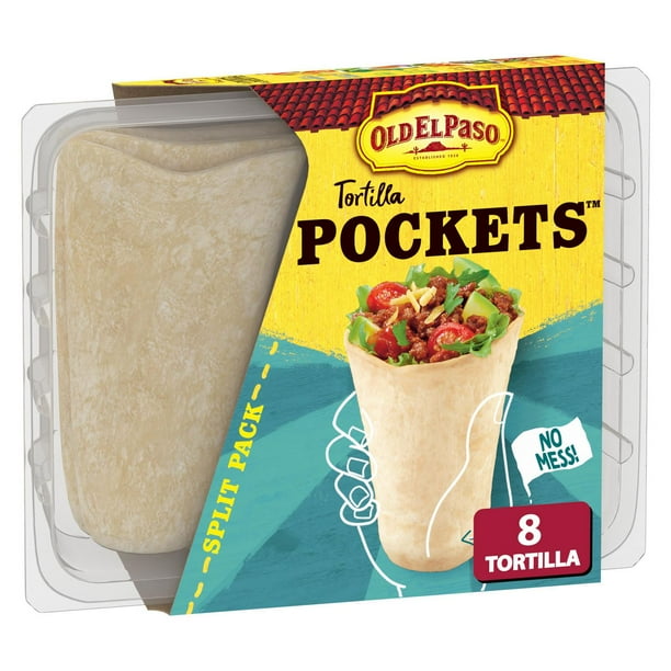 Old El Paso™ Tortilla Pockets, 8 Tortillas, 238g Walmart.ca