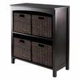 thumbnail image 1 of 5pc Storage 3-Tier Shelf with 4 Small Baskets, 1 of 1