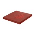 thumbnail image 3 of Cojín de suelo cuadrado decorativo cómodo cojín de meditación - almohada Rojo oscuro, 3 of 8