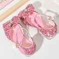 thumbnail image 6 of Akiihool Kids Princess Dress Up Heels Little Kids Girls Princess Dress Shoes Party Dance Shoes Sandals (Pink,13.5), 6 of 9