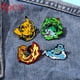 thumbnail image 2 of Pin de solapa de Pokémon Pikachu, lindo pin de solapa de dibujos animados, Charmander, Bulbasaur, Squirtle, pin de esmalte, insignia de metal, accesorios, joyas, regalos, 2 of 5