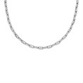 thumbnail image 1 of Fossil Collar De Cadena De Latón Plateado Heritage D-Link Para Mujer (Modelo: Ja7243040), 1 of 1