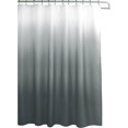 thumbnail image 2 of Rideau de Douche, 70 X 72, Gris Foncé Ombré, 2 of 3