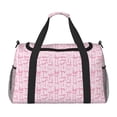 thumbnail image 1 of Easygdp Ribbon Bow Bolsa de Gimnasio, Bolsa de Viaje Duffel, Bolsa de Fin de Semana con Compartimentos, Bolsa de Mano para Noche, 1 of 7
