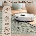 thumbnail image 6 of Design&I 6'x9' Ultra Soft Area Rug, Ocean Compass Medallion With Distressed Nautical Star Accents Vintage Flowing None Fluffy Washable Non Shedding for Guest Room Bedroom Living Room, 6 of 7