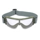 thumbnail image 1 of Gafas militares resistentes a impactos para protección en exteriores - Montura verde oliva, lentes transparentes, 1 of 10