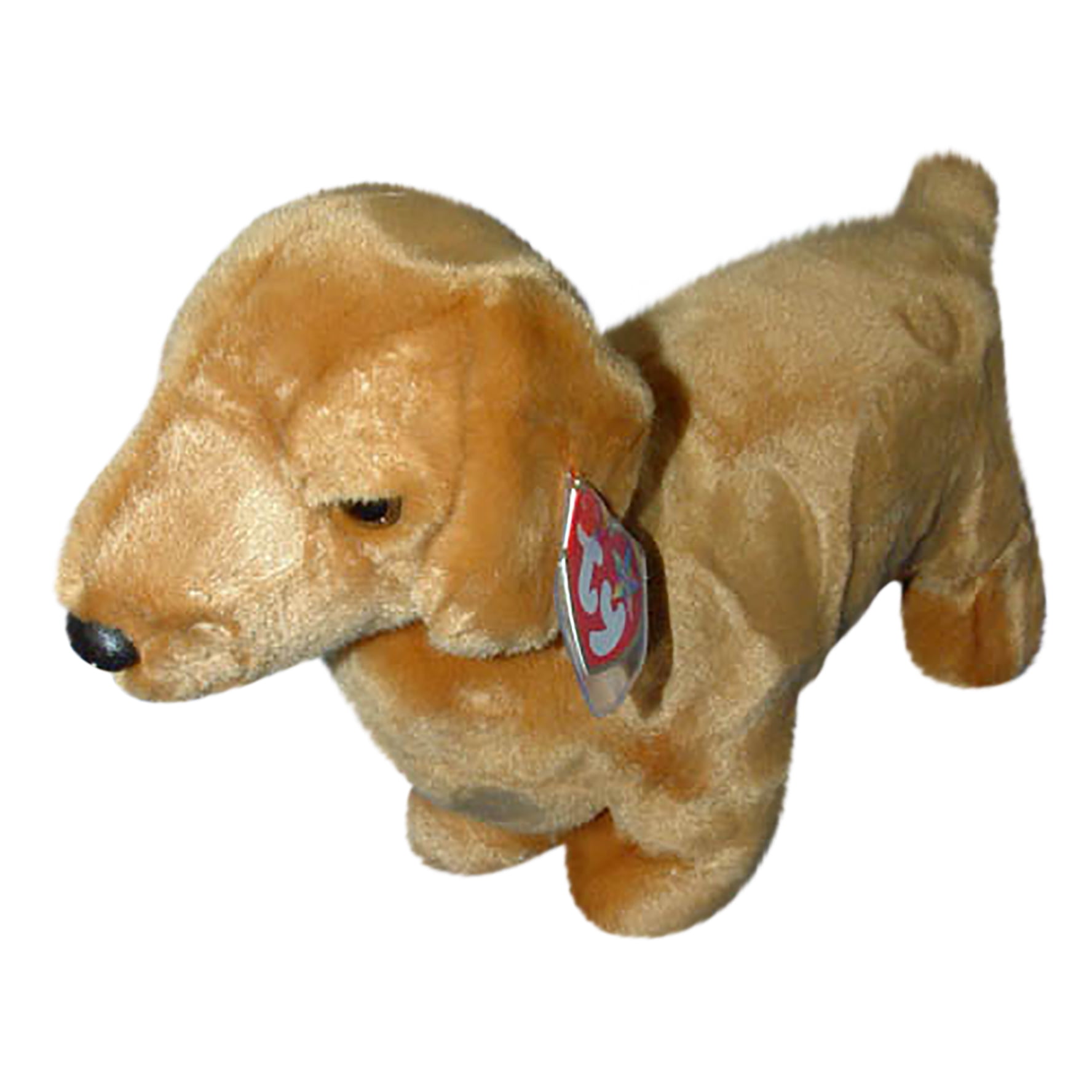 Ty 2 Frank The Dog Beanie Babies 2009 & 2012 Big and Normal Eyed Dachshund for sale online 