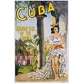 thumbnail image 2 of Vintage Apple Collection 23x32 White Modern Wood Framed Museum Art Print Titled - Cuba, 2 of 4