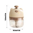 thumbnail image 3 of TIELUTT Garlic Mincer and Crusher with Ergonomic Soft Grip Handle For Effortless Garlic Preparation Retro Garlic with Handle Grate Plate Garlic Grater Toothpicks round Top Rocking Garlic Crusher, 3 of 7