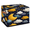 Multicolor 4, variant on CURLYOOT Geometric Blue Storage Bin with Zipper Lid, Fabric Storage Basket with Handles, Decorative Foldable Storages Box Clothes Organizer for Closet, Shelf