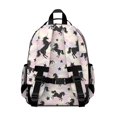 thumbnail image 3 of Unicorn and Star Pink Pattern Cute School Backpack Bag for School with Padded Back and Adjustable Shoulder Straps 15.25"x11.5"x5.25", 3 of 5