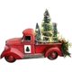 thumbnail image 2 of Camión de granja rojo JAMW Decoración de Navidad con árbol, 2 of 5