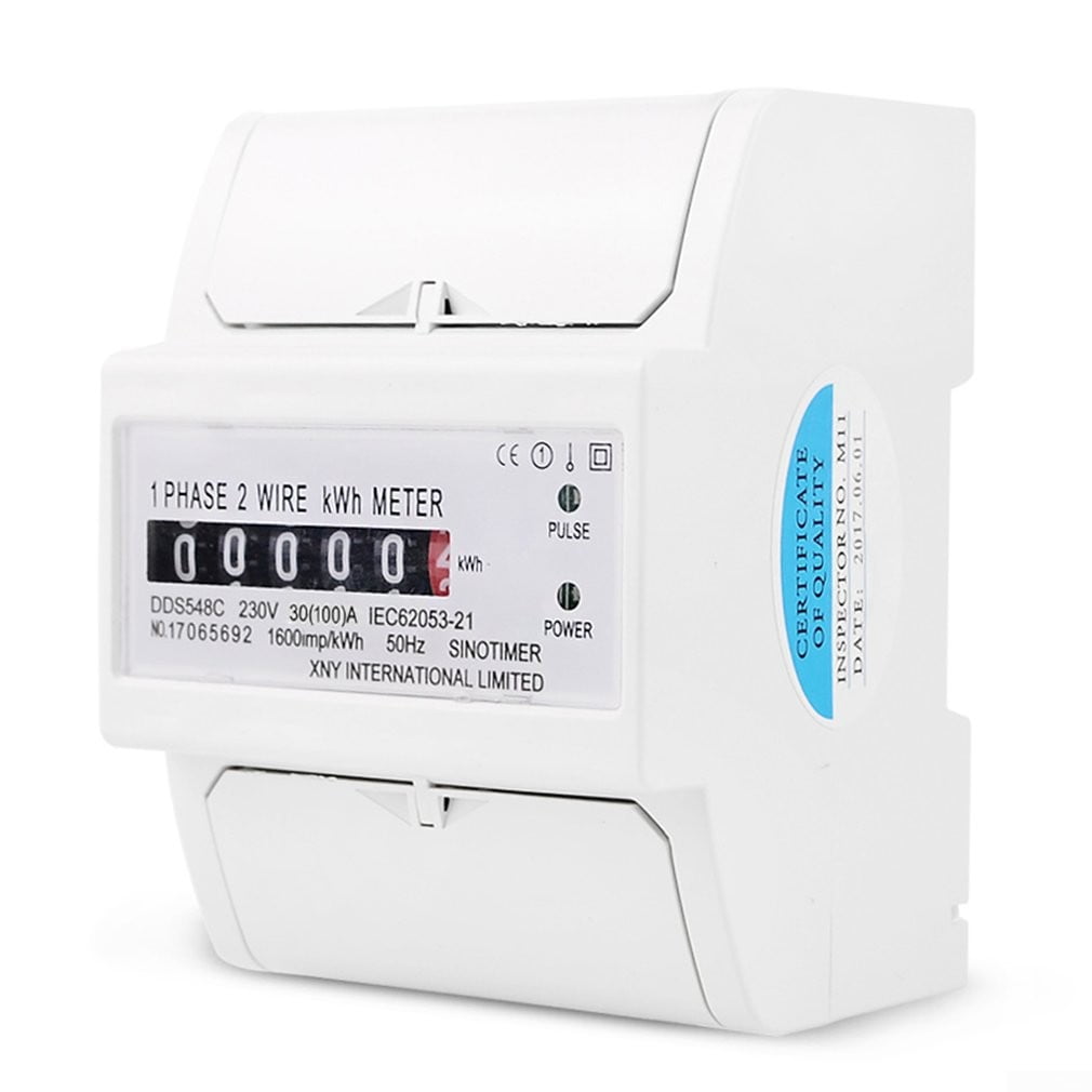 Misuratore di durevole DDS548C Energy meter preciso contatore di energia facile installazione 