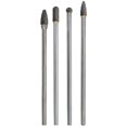 thumbnail image 1 of Juego De Fresas De Carburo 4 Piezas De Carburo De Tungsteno De Doble Corte Limas Rotativas Brocas De Amoladora Alta Precisión Para Tallado En Madera De Metal Grabado Pulido Perforación Monstrate TO002157-00, 1 of 7