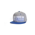 thumbnail image 2 of Los Angeles Snapback 2 Tons Gris Chiné/royal avec Script Gradiant, 2 of 2